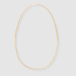 Column Chain Necklace, 18K Yellow Gold, Medium Link, 20"