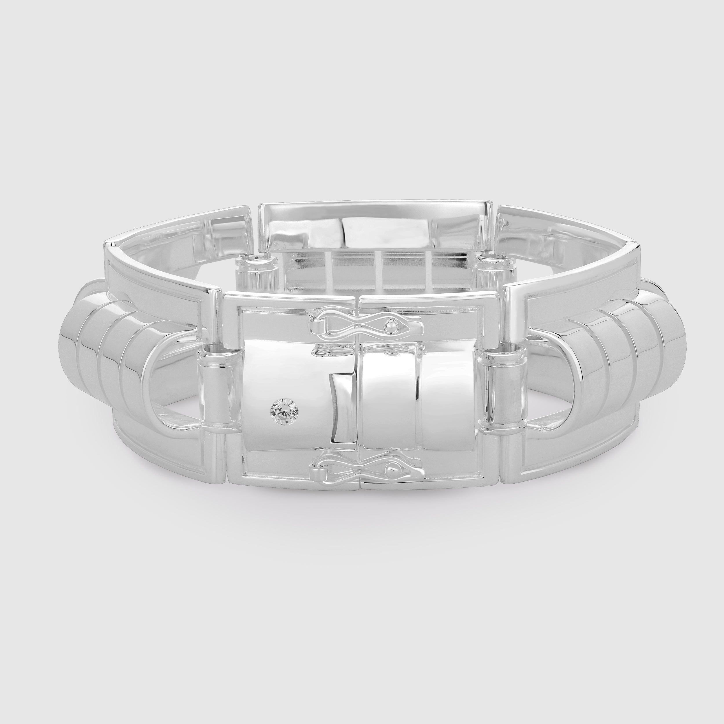 Roleau Chain Bracelet, Silver