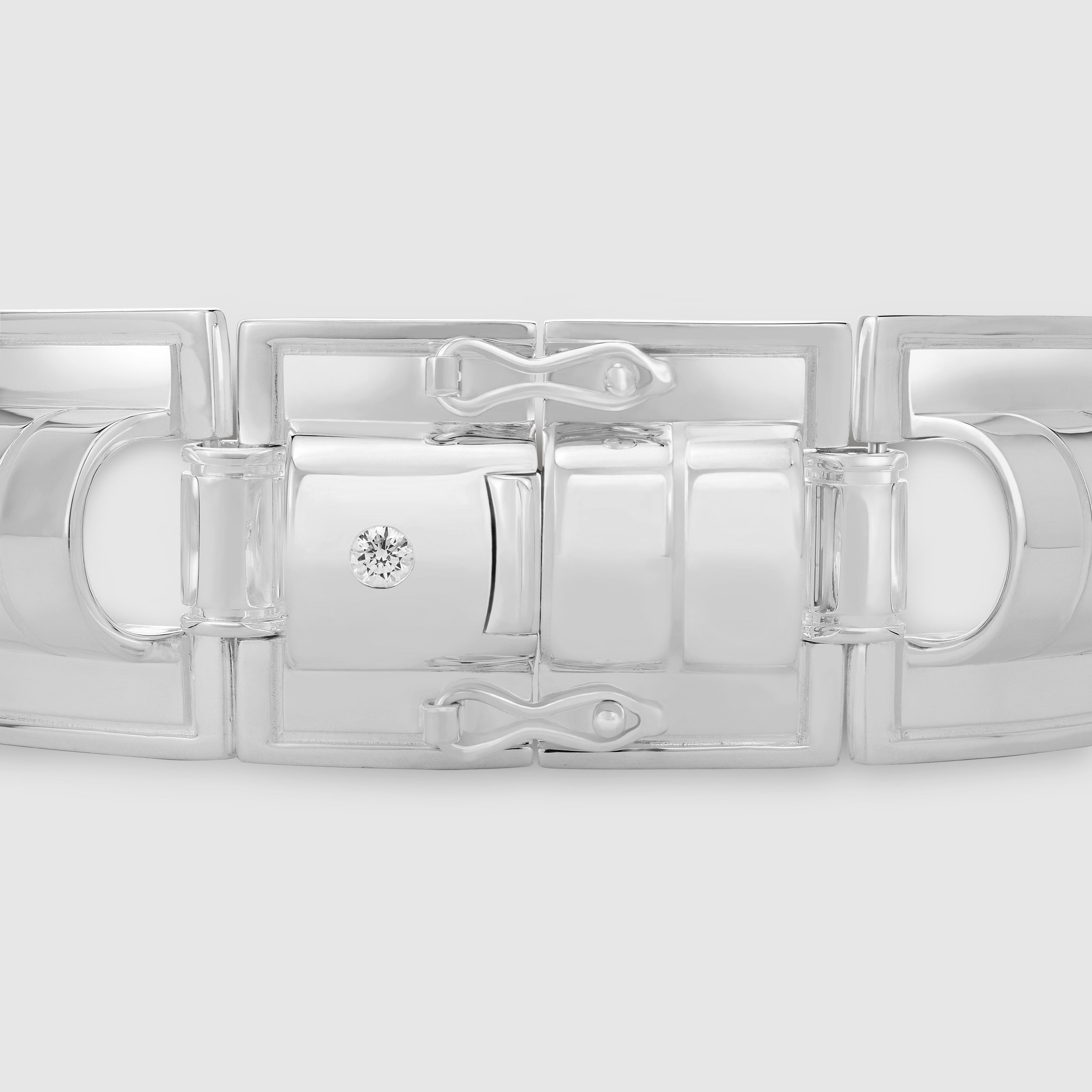 Roleau Chain Bracelet, Silver
